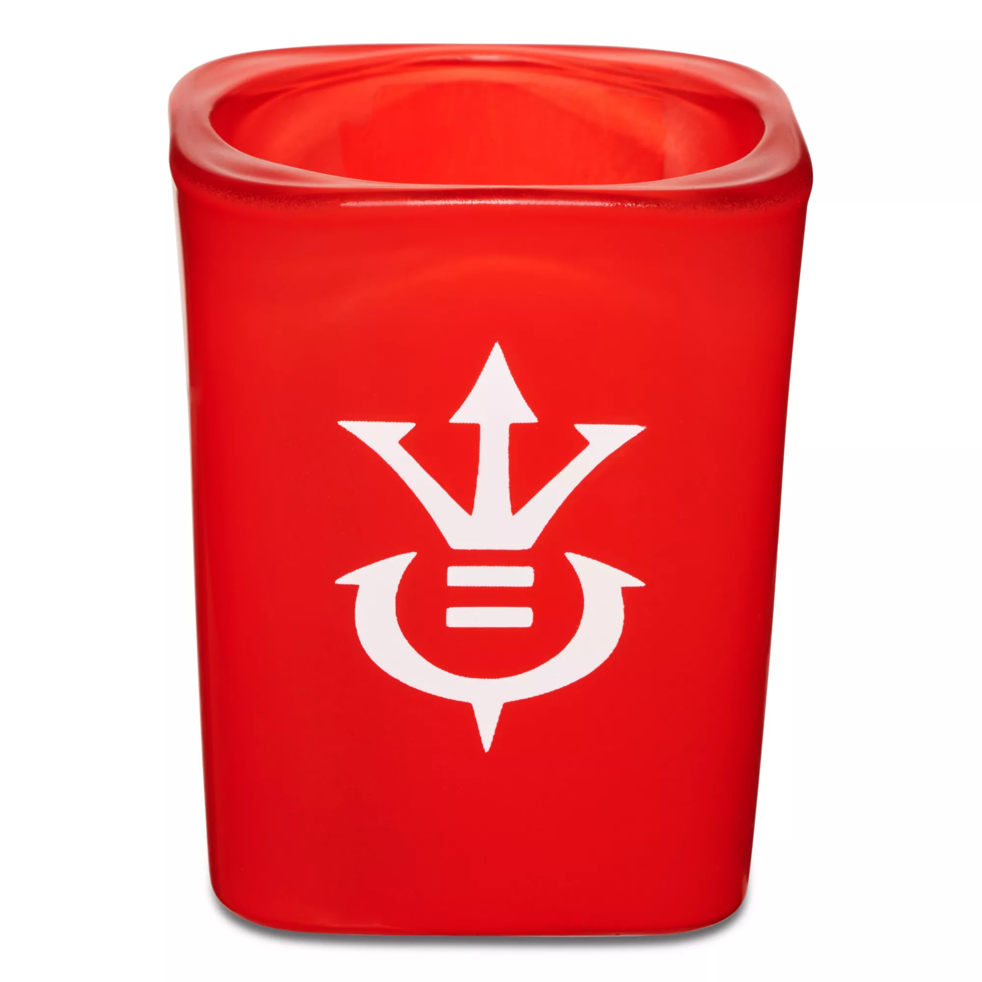 Red Vegeta Square Shot Glass 2 oz. - Dragon Ball Z at Spencer's