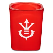 Red Vegeta Square Shot Glass 2 oz. - Dragon Ball Z at Spencer's
