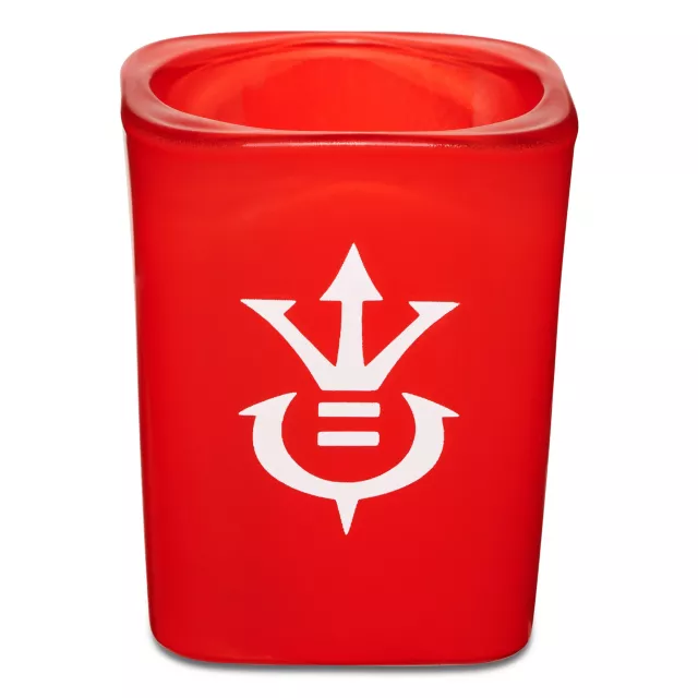Red Vegeta Square Shot Glass 2 oz. - Dragon Ball Z at Spencer's