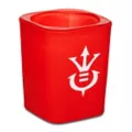 Red Vegeta Square Shot Glass 2 oz. - Dragon Ball Z at Spencer's
