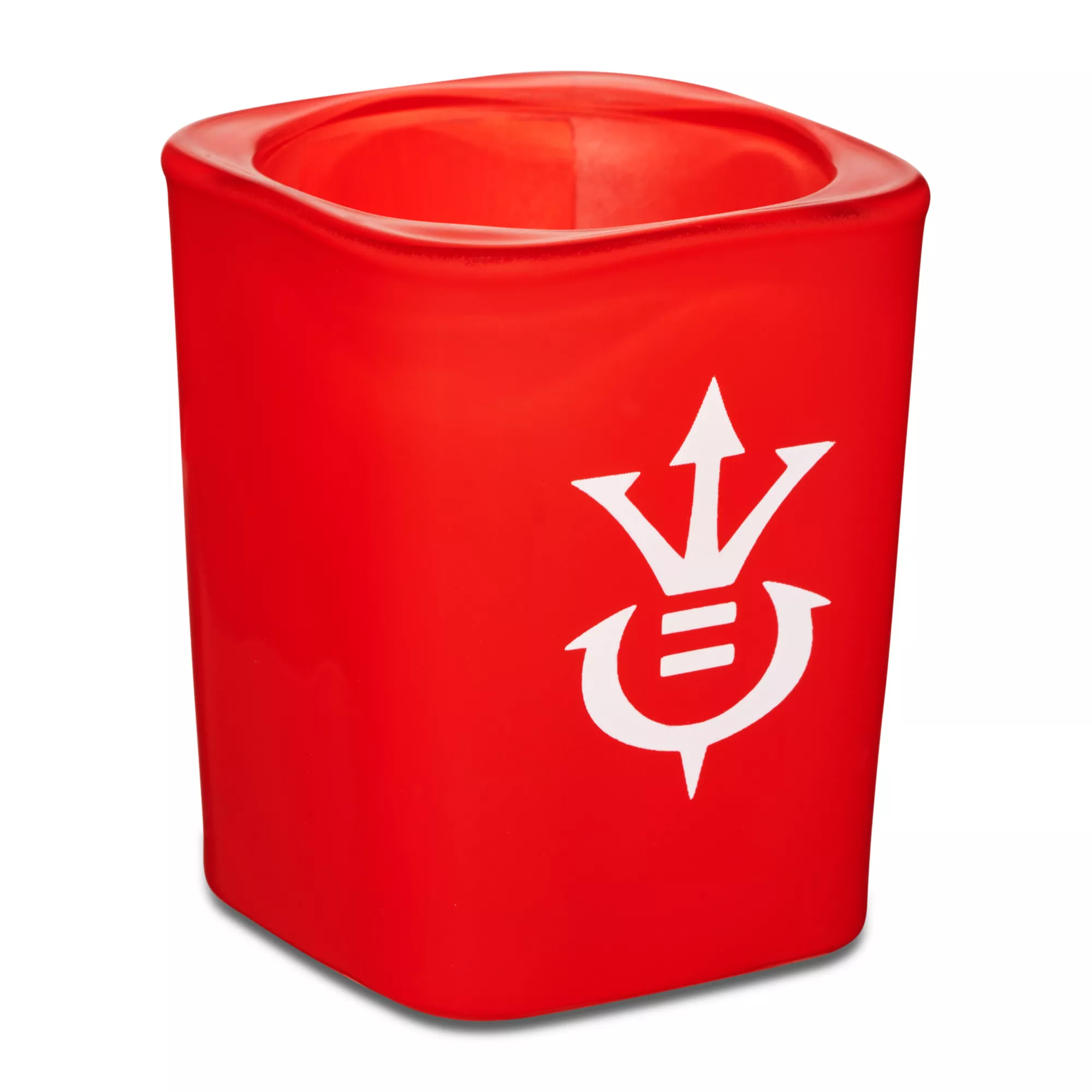 Red Vegeta Square Shot Glass 2 oz. - Dragon Ball Z at Spencer's