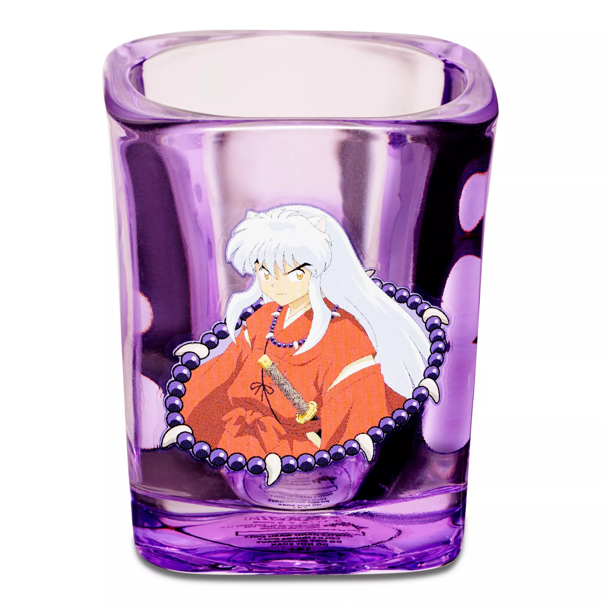 Purple Inuyasha Square Shot Glass - 2 oz. at Spencer's