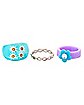 Acrylic Assorted Rings - 9 Pack