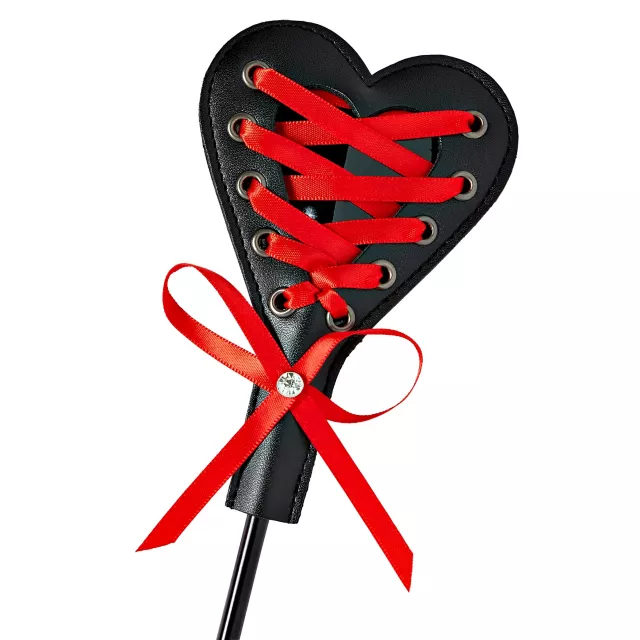 Heart Beat Riding Crop - Pleasure Bound