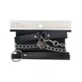 Heart Locking Collar and Leash - Pleasure Bound at Spencer's