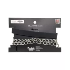 Heart Locking Collar and Leash - Pleasure Bound at Spencer's