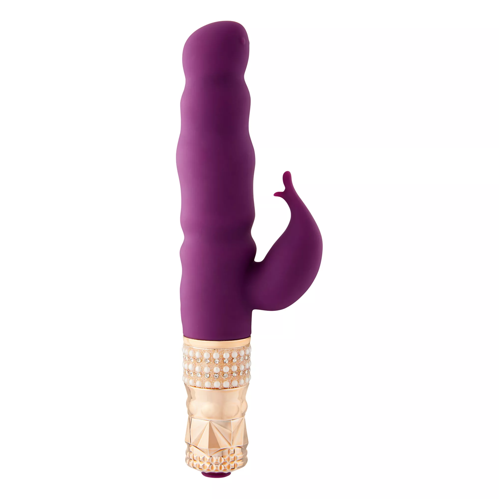 Queenie 10-Speed Rechargeable Waterproof G-Spot Rabbit Vibrator 7.2 Inch - Hott Love at Spencer's
