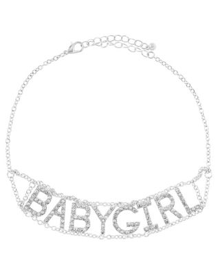 CZ Babygirl Choker Necklace