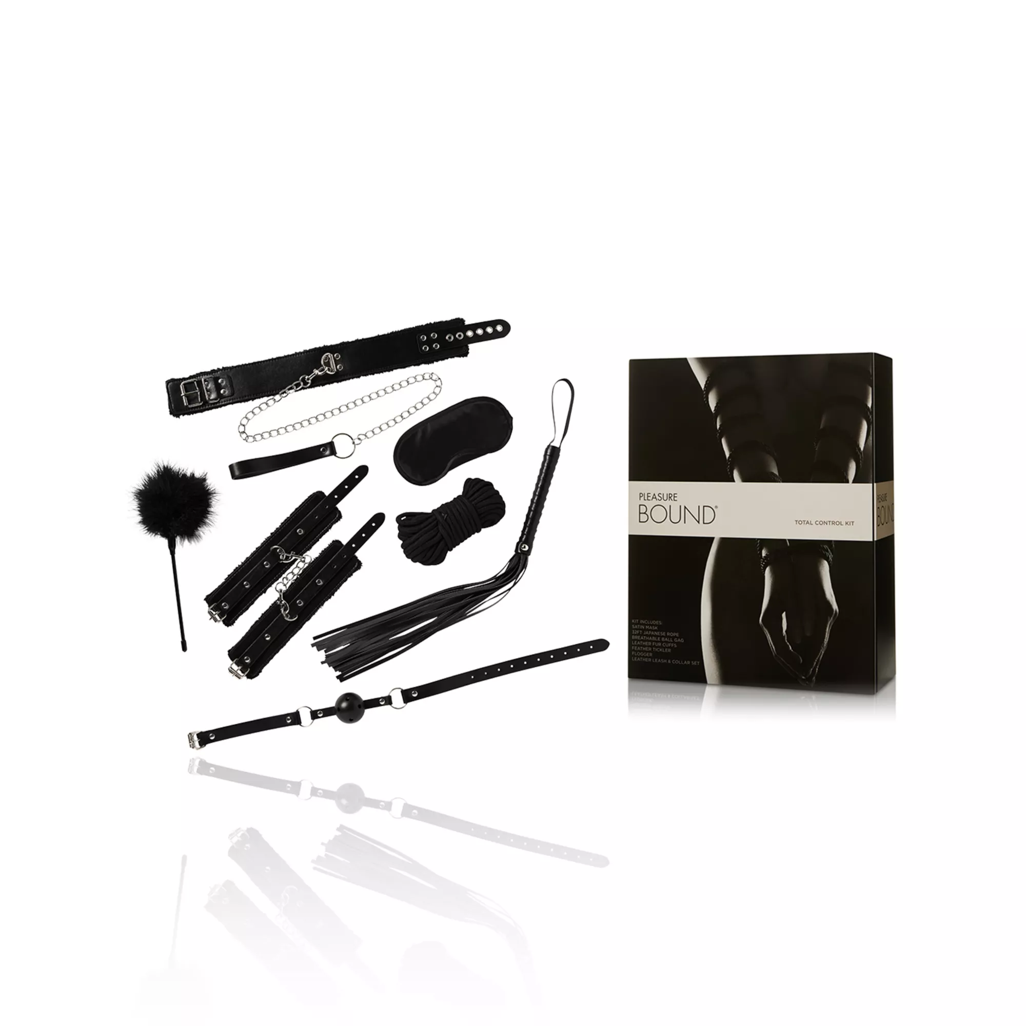 Total Control Bondage Sex Toy Kit - Pleasure Bound