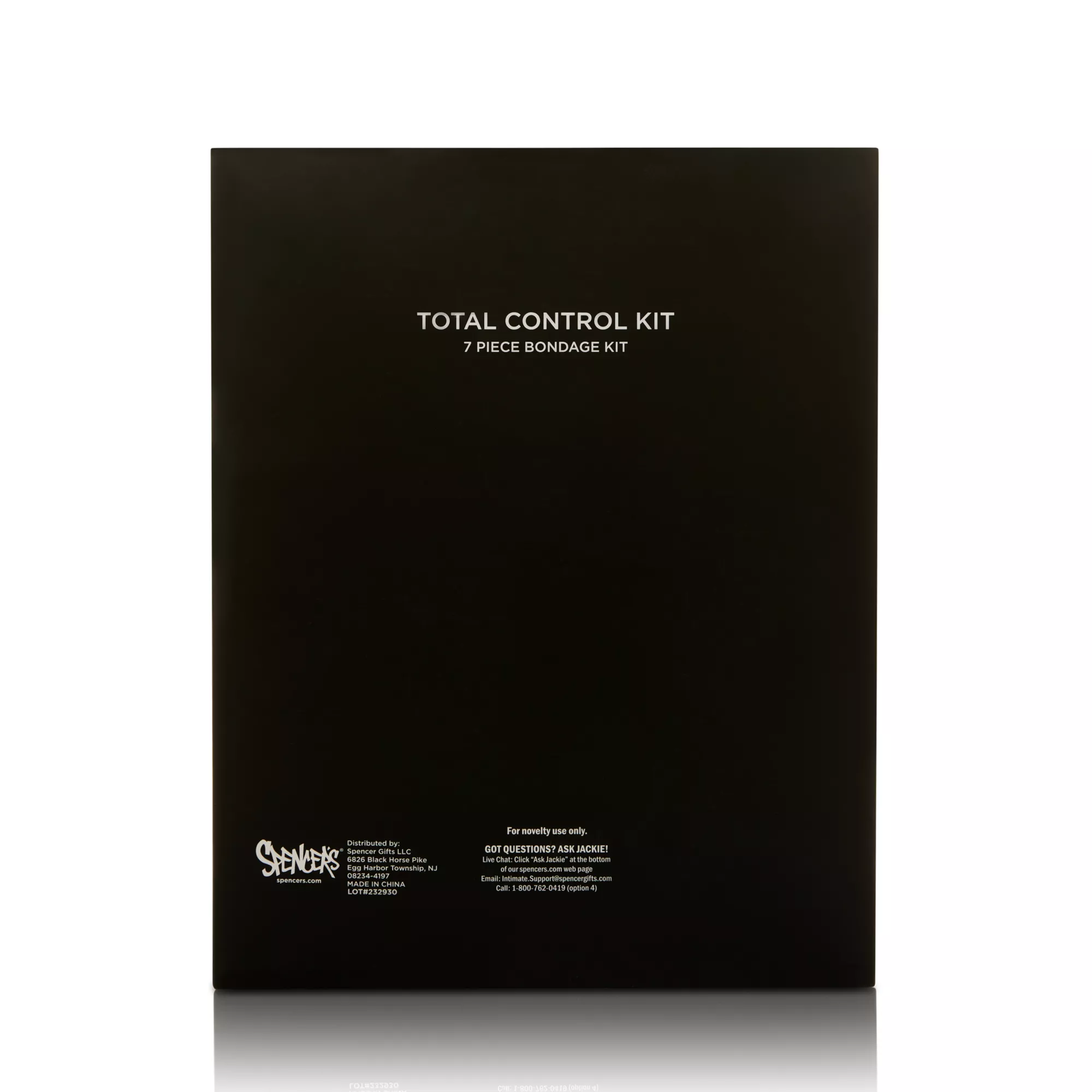 Total Control Bondage Sex Toy Kit - Pleasure Bound at Spencer's