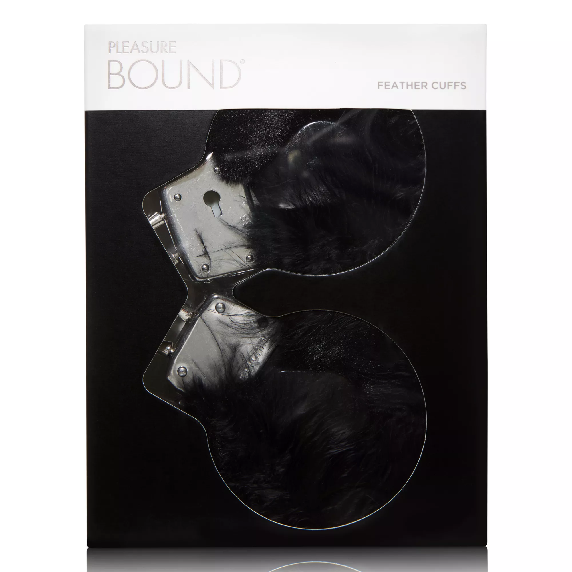 Black Feather Handcufffs - Pleasure Bound at Spencer's