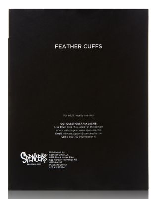 Red Feather Handcuffs - Pleasure Bound