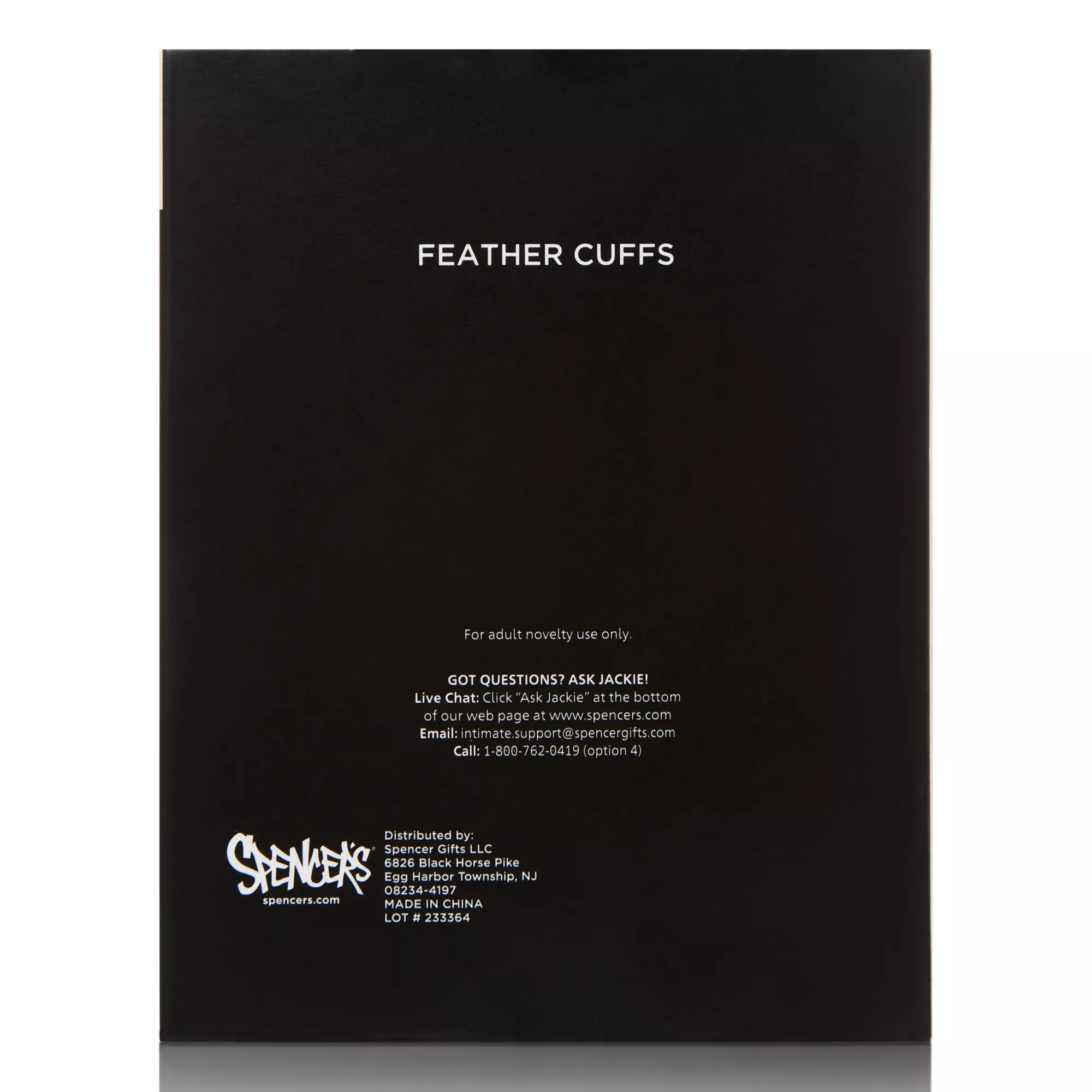 Red Feather Handcuffs - Pleasure Bound at Spencer's