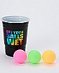 Get Your Balls Wet Beer Pong Set
