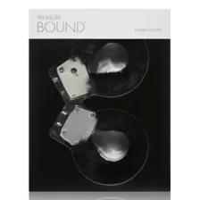 Black Furry Handcuffs - Pleasure Bound at Spencer's