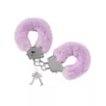 Furry Purple Handcuffs at Spencer's