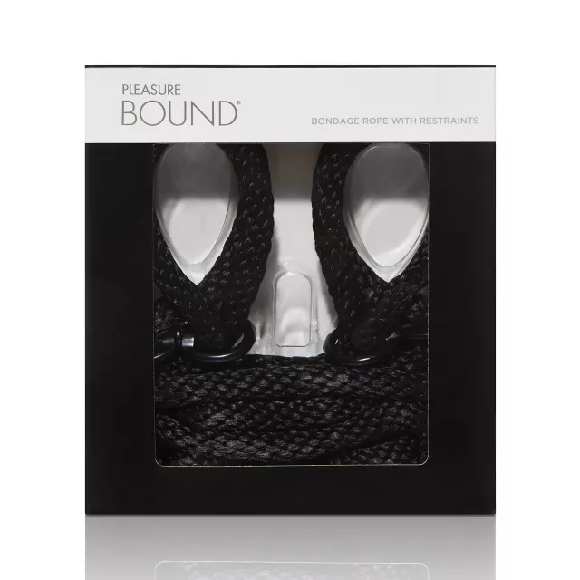 Bondage Rope Wrist Cuffs - Pleasure Bound at Spencer's