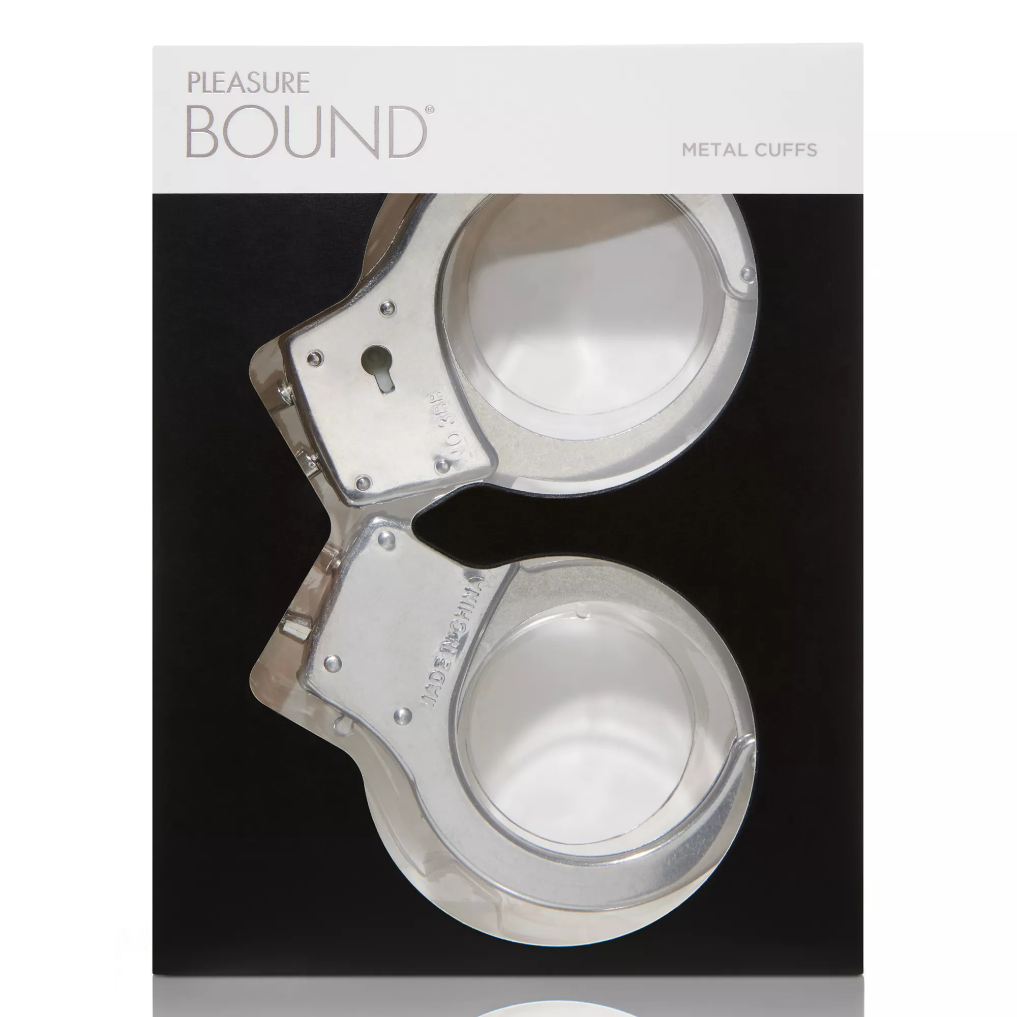 Silver Metal Handcuffs - Pleasure Bound at Spencer's