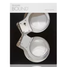 Silver Metal Handcuffs - Pleasure Bound at Spencer's