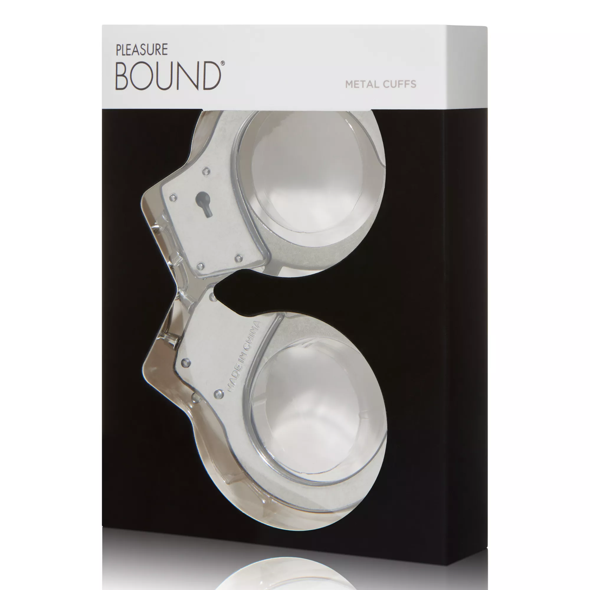 Silver Metal Handcuffs - Pleasure Bound at Spencer's