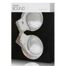 Silver Metal Handcuffs - Pleasure Bound at Spencer's