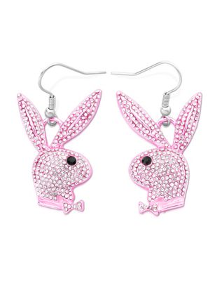 Dangle playboy deals bunny earrings