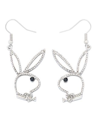 Dangle playboy deals bunny earrings