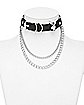 Playboy Bunny O-Ring Buckle Choker Necklace