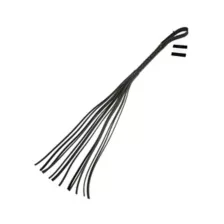 Large Black Flogger - Pleasure Bound at Spencer's