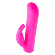 Dynamic Duo Rechargeable Waterproof G-Spot Vibrator with Rabbit Sleeve 9.3 Inch - Hott Love Extreme at Spencer's