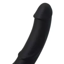 Stiff One Hollow Strap-On Dildo 6.5 Inch and Harness - Arouz'd at Spencer's