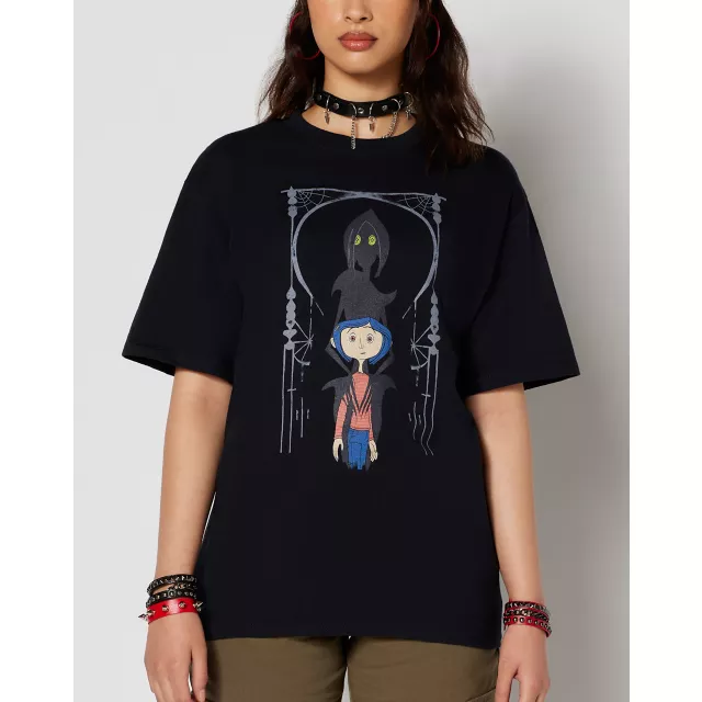 Door Coraline T Shirt at Spencer's
