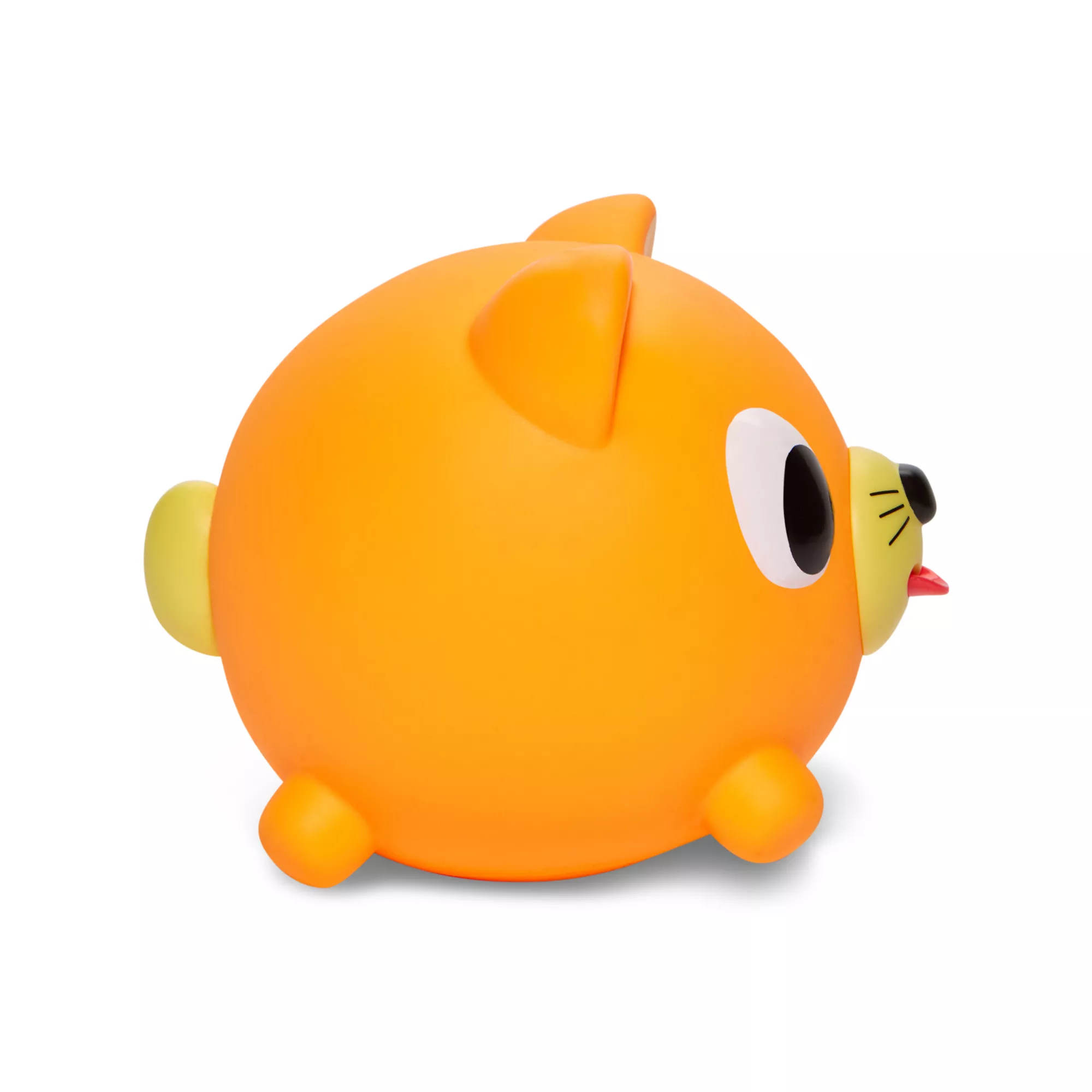 Neon Orange Cat Jabber Ball at Spencer's