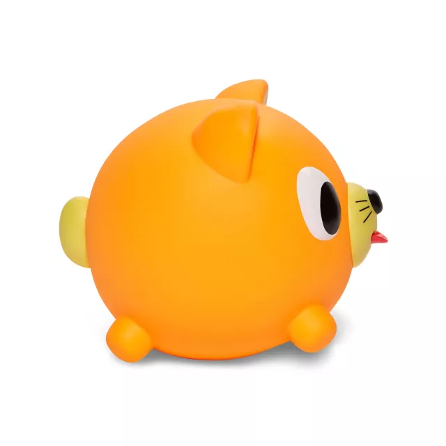Neon Orange Cat Jabber Ball at Spencer's