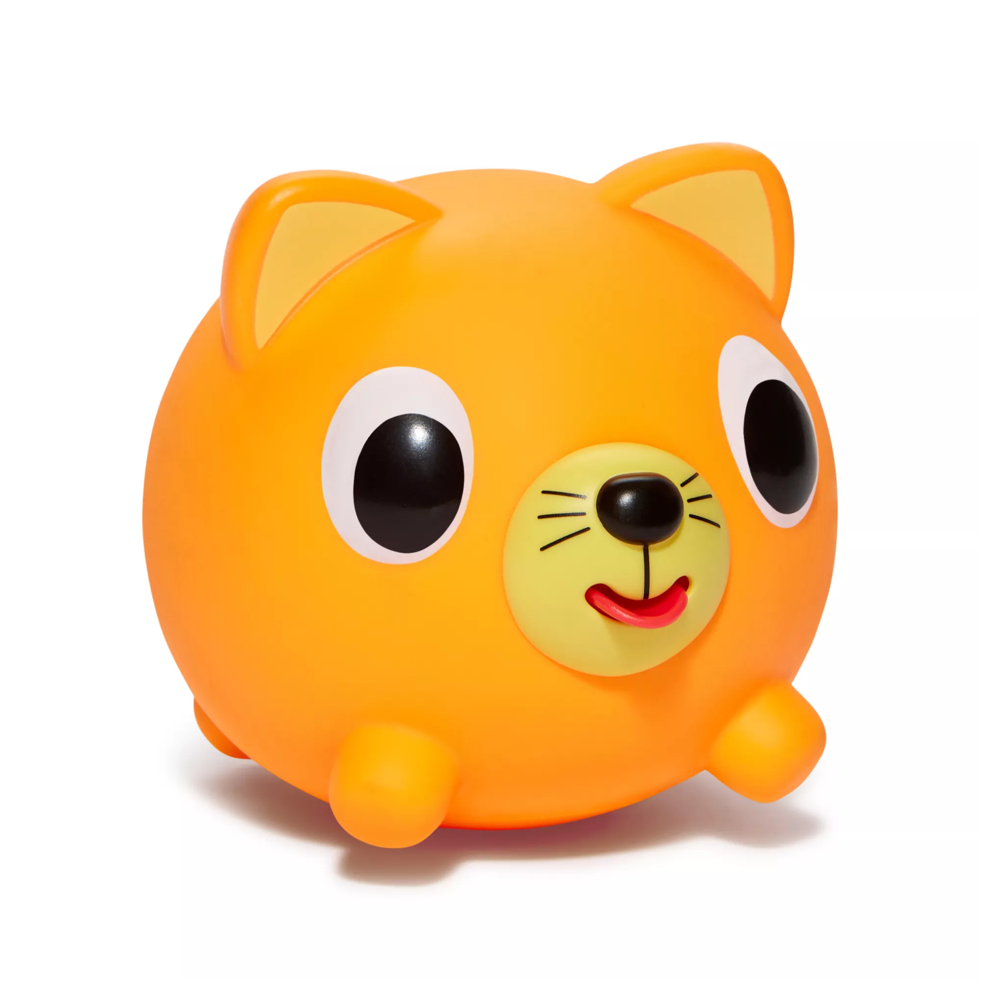 Neon Orange Cat Jabber Ball at Spencer's