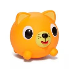 Neon Orange Cat Jabber Ball at Spencer's
