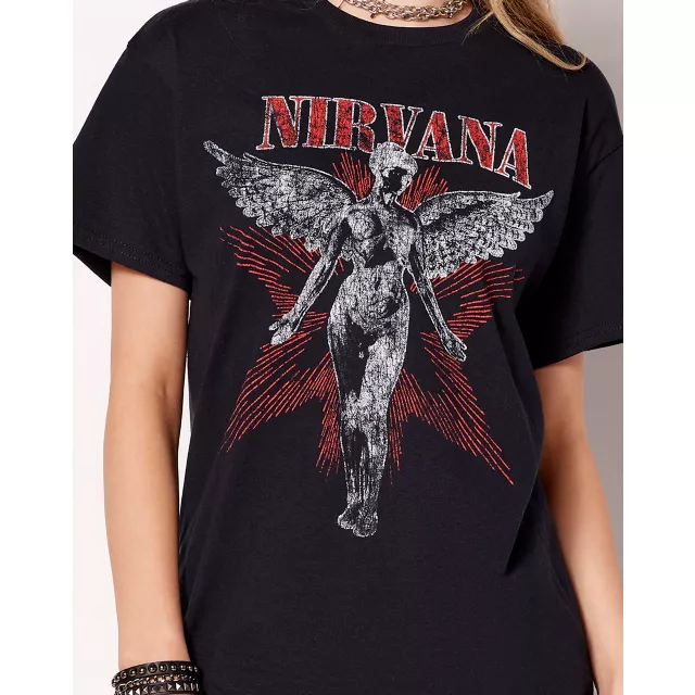 In Utero Album T Shirt - Nirvana at Spencer's