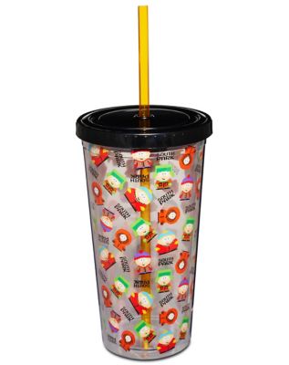 Characters South Park Cup with Straw - 20 oz.