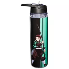Tanjiro and Nezuko Water Bottle 22 oz. - Demon Slayer at Spencer's