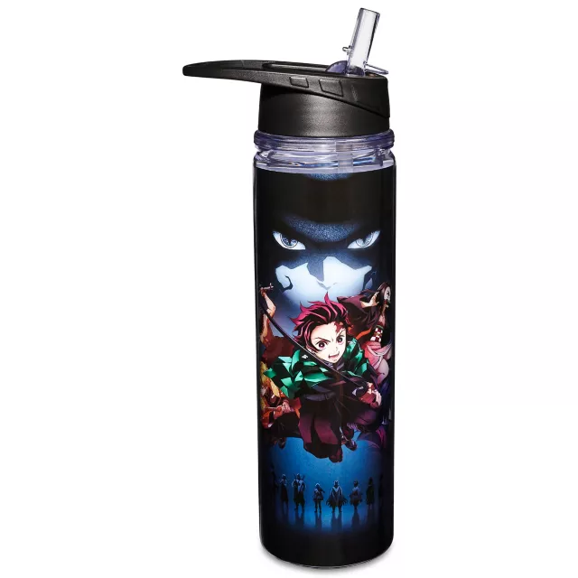 Shadow Demon Slayer Water Bottle - 22 oz. at Spencer's