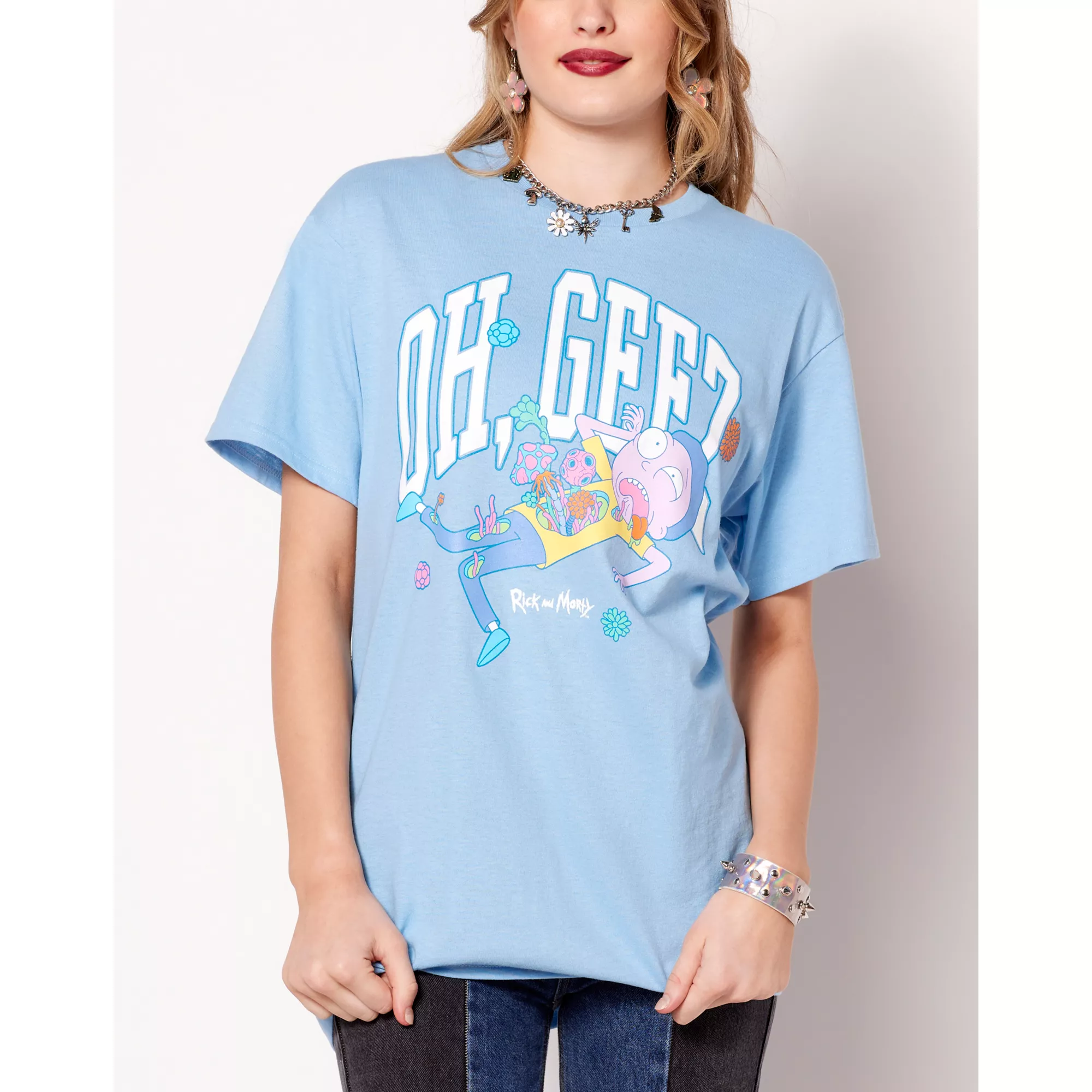 Oh Geez Morty T Shirt - Rick and Morty