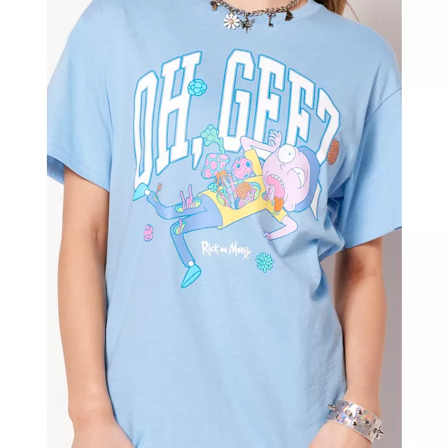 Oh Geez Morty T Shirt - Rick and Morty