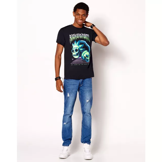 Risk It All T Shirt - Rick and Morty at Spencer's