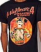 Freddy in Flames T Shirt - A Nightmare on Elm Street
