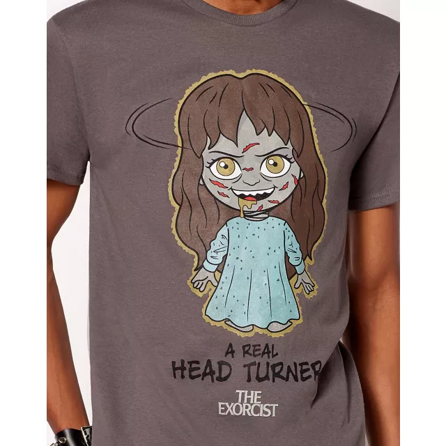Head Turner T Shirt - The Exorcist at Spencer's