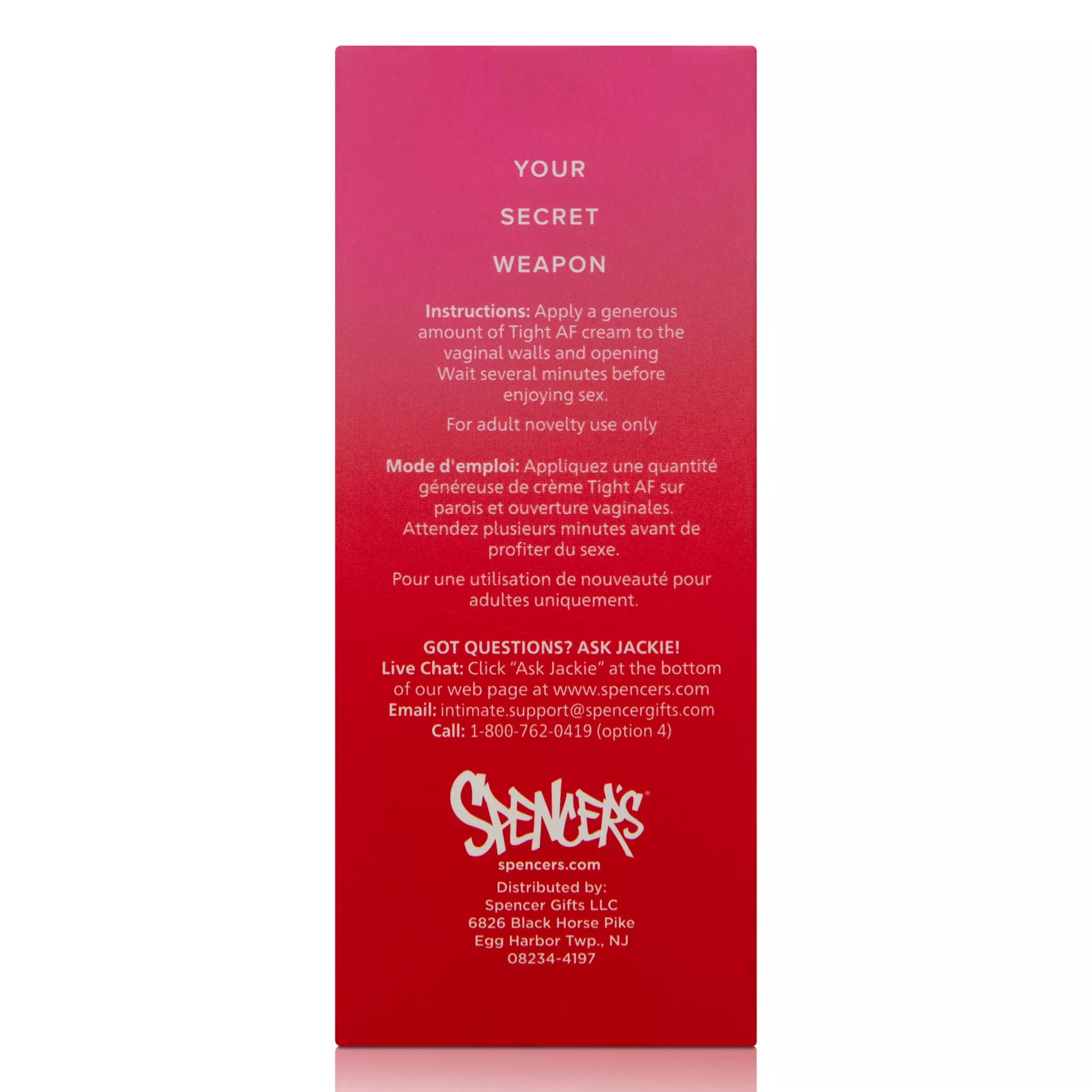 Tight AF Vaginal Tightening Cream - 1.5 oz. at Spencer's