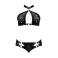 Juno Studded Bra and Panty Set at Spencer's