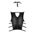 Black Portia Teddy Bodysuit at Spencer's