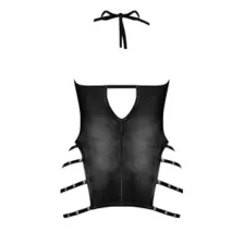 Black Portia Teddy Bodysuit at Spencer's
