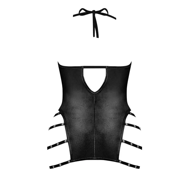 Black Portia Teddy Bodysuit at Spencer's